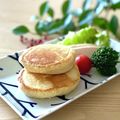 サヤスカマカン's cooksnap of when they made おからパウダー入り★おからホットケーキ.