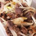 星めぐり姫's cooksnap of when they made 夫も大喜び♪セブンの砂肝ずりポン風♪.