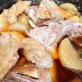 °＊このは＊°'s cooksnap of when they made フライパンで簡単！鯛のあら煮、でき上がり.