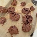 キュキュットさん's cooksnap of when they made レンジで40秒☆焼きチョコなクッキー.