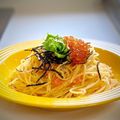 かっちゃん杉's cooksnap of when they made 超簡単！ガーリック明太子スパゲティ.