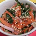ゆみっち先生's cooksnap of when they made 簡単♩4色ナムル.