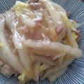 へのへのもへの's cooksnap of when they made 簡単！豚こま×白菜(^ω^)中華丼.