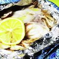 chako106HM's cooksnap of when they made 白身魚ときのこのホイル焼き.