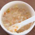 r1nachaco's cooksnap of when they made 離乳食中期☆ホワイトソースでドリア風お粥.