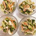 Chang★'s cooksnap of when they made ブロッコリーとささみの胡麻マヨネーズ和え.