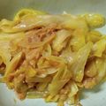 mぱなんが's cooksnap of when they made シーチキンとキャベツの味噌炒め.