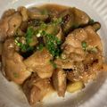 大阪のちゃーちゃん's cooksnap of when they made 鳥ももナス　さっぱり炒め.