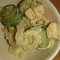 mikiha5's cooksnap of when they made とびこと竹輪ときゅうりのマヨチーズ和え.