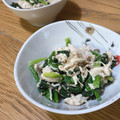 ゆーか1107's cooksnap of when they made ささみとほうれん草のごま和え.
