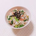 まあまま☆0403's cooksnap of when they made 菜の花と桜えびのバター醤油混ぜごはん.