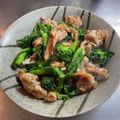 まさたかまま's cooksnap of when they made 豚バラ菜の花＊辛子マヨソテー.