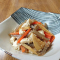 やなぎだまこ's cooksnap of when they made 豆腐で仕上げる☆筍とこんにゃくの炒め煮.