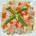 ほか弁ママ's cooksnap of when they made ちらし寿司＊盛り付け方.