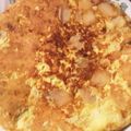ame-ikuru's cooksnap of when they made ＊スペイン風じゃがいもチーズオムレツ＊.