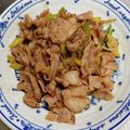 えみりんたん's cooksnap of when they made 余ったしゃぶしゃぶ用豚バラ肉で長ネギ炒め.