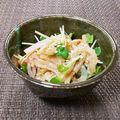 り～たん。's cooksnap of when they made 塩クラゲとカイワレの中華合え.