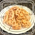 ♪キッチンmama's cooksnap of when they made 蓮根の素揚げ.