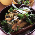 フジぽん's cooksnap of when they made ちくわも一緒に♪イワシの蒲焼き丼.