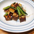 ♪choko♪'s cooksnap of when they made いんげんと薩摩芋のバター醬油チーズ炒め.
