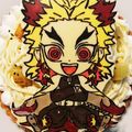 Mieeee♪'s cooksnap of when they made 鬼滅の刃★キャラケーキ.