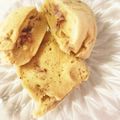 みなとのまんま's cooksnap of when they made 3分待ってね^^いちごみるく蒸しパン。。.