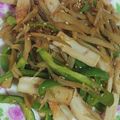 ♡Catherine's cooksnap of when they made きんぴらごぼう＆ピーマン♪.