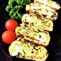 さつき⭐ママ's cooksnap of when they made 解凍したひじき煮入り☆だし巻き玉子.
