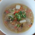 づぃんこ's cooksnap of when they made 生姜ともち麦7種の野菜たっぷり和風スープ.
