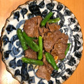 maezuchu's cooksnap of when they made 簡単☆牛肉＆しし唐のオイスターソース炒め.