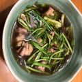 maezuchu's cooksnap of when they made せり鍋★根っこが美味しい.