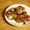 ガメコ's cooksnap of when they made ちくわのくるくる蒲焼☆.