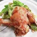 りゅうりゅう２'s cooksnap of when they made 簡単時短　カニカマのスイートチリマヨ炒め.