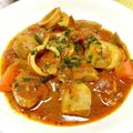 まんまるスイカ's cooksnap of when they made ■洋風♪いかと里芋のトマト煮込み■.