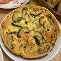 ポメちょん's cooksnap of when they made 簡単＆本格的♡きのことベーコンのキッシュ.