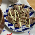 リラシャン's cooksnap of when they made 豚こま肉の焼肉のたれ炒めにマヨがけ.