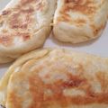 まあchan♡'s cooksnap of when they made 誰でも簡単♪フライパン焼き手捏ねパン！.