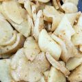 ウニヨラ's cooksnap of when they made 沢庵リメイク（古漬け大根）の炒め煮.