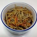tsutomama's cooksnap of when they made わが家の定番・きんぴらごぼう.