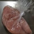 ねこのガストン's cooksnap of when they made 鶏むね肉を柔らかくする冷凍保存も.