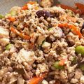 いえあめ's cooksnap of when they made 鶏ひき肉入り炒り豆腐.