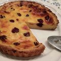 クックLN6KJ4☆'s cooksnap of when they made チェリーの焼きカスタード・タルト.