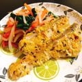 えぬ's cooksnap of when they made 給食★白身魚のバジルマヨ焼き.