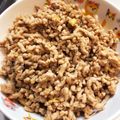 Saki☆U's cooksnap of when they made 簡単★ヘルシー豚そぼろ.