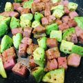 まひわ's cooksnap of when they made アボカドとベーコンのハニマス炒め.