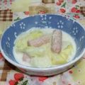 kumi4852's cooksnap of when they made 白菜とベーコンの簡単クリーム煮☆.