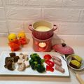 kunyama's cooksnap of when they made チン♪お1人様チーズフォンデュ.