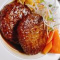 Mi〜o☆'s cooksnap of when they made ハンバーグ★赤ワインソース.