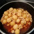 なで肩王子's cooksnap of when they made 冷凍里芋と鶏ひき肉のあったか煮物.