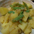 プーニー's cooksnap of when they made いんげんとポテトのごま和え.